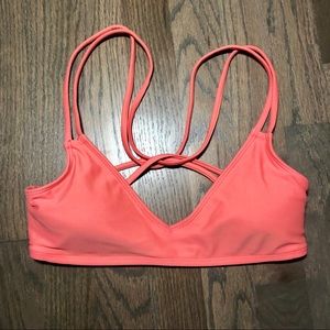 Peach Forever 21 Bikini Top